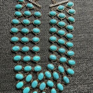 Turquoise Statement Necklace